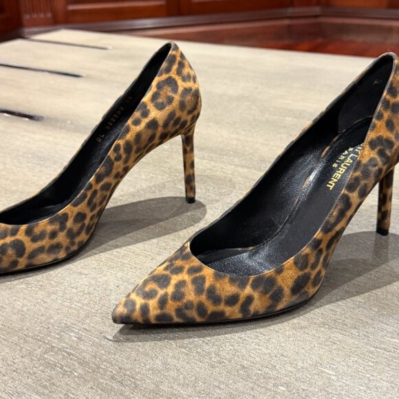 YSL Leopard Print Pumps - Picture 3 of 6